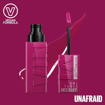 Maybelline Superstay Vinyl Ink Liquid Κραγιόν για γυναίκες 4,2 ml Απόχρωση 170 Unafraid