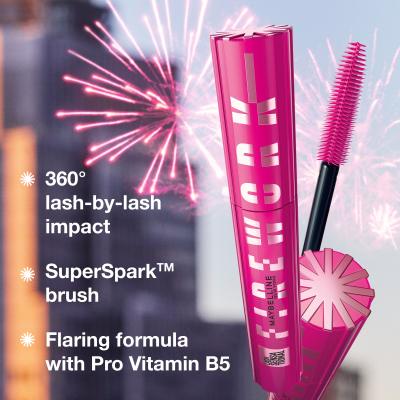 Maybelline Lash Sensational Firework Μάσκαρα για γυναίκες 10 ml Απόχρωση Black