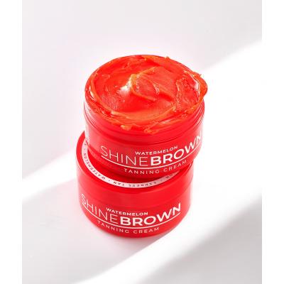 Byrokko Shine Brown Watermelon Tanning Cream Αντιηλιακό προϊόν για το σώμα για γυναίκες 200 ml