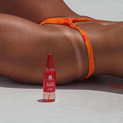 Byrokko Shine Brown Watermelon 2-Phase Super Tanning Spray Αντιηλιακό προϊόν για το σώμα για γυναίκες 104 ml