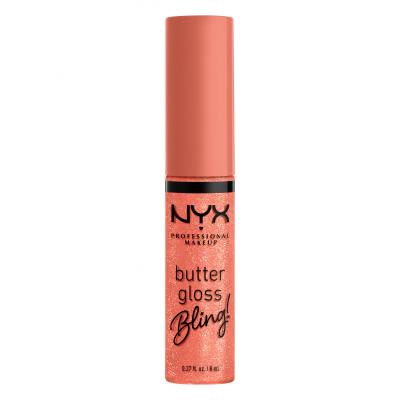 NYX Professional Makeup Butter Gloss Bling Lip Gloss για γυναίκες 8 ml Απόχρωση 02 Dripped Out