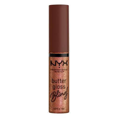 NYX Professional Makeup Butter Gloss Bling Lip Gloss για γυναίκες 8 ml Απόχρωση 08 HU$TLA