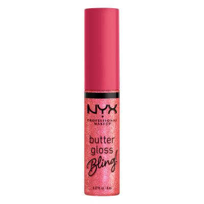 NYX Professional Makeup Butter Gloss Bling Lip Gloss για γυναίκες 8 ml Απόχρωση 05 She Got Money