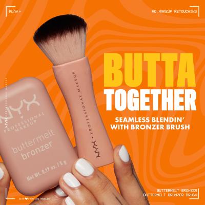 NYX Professional Makeup Buttermelt Bronzer Bronzer για γυναίκες 5 gr Απόχρωση 01 Butta Cup