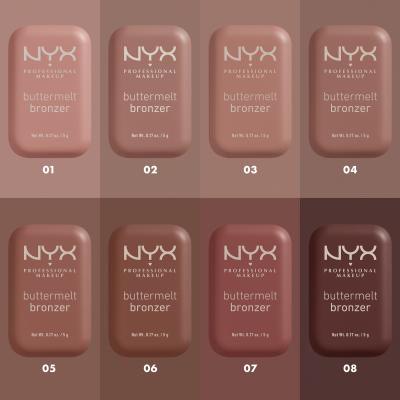 NYX Professional Makeup Buttermelt Bronzer Bronzer για γυναίκες 5 gr Απόχρωση 07 Butta Dayz