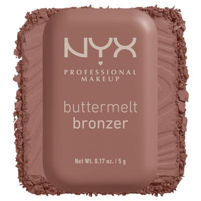 NYX Professional Makeup Buttermelt Bronzer Bronzer για γυναίκες 5 gr Απόχρωση 04 Butta Biscuit