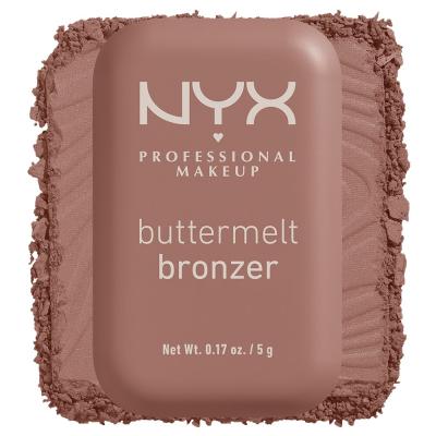 NYX Professional Makeup Buttermelt Bronzer Bronzer για γυναίκες 5 gr Απόχρωση 02 All Buttad Up