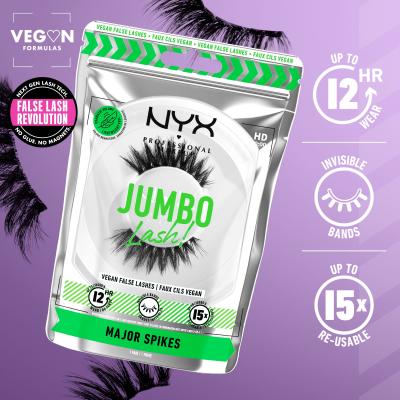 NYX Professional Makeup Jumbo Lash! Major Spikes Ψεύτικες βλεφαρίδες για γυναίκες 1 τεμ