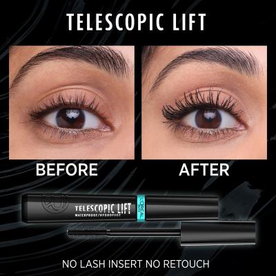 L&#039;Oréal Paris Telescopic Lift Waterproof Μάσκαρα για γυναίκες 8 ml Απόχρωση Black