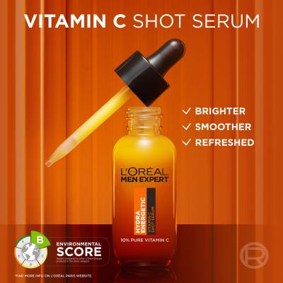 L&#039;Oréal Paris Men Expert Hydra Energetic Vitamin C Shot Serum Ορός προσώπου για άνδρες 30 ml