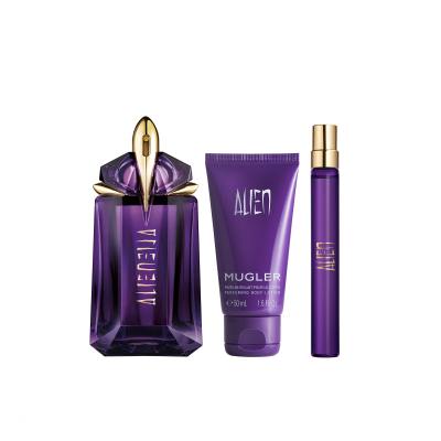 Mugler Alien Σετ δώρου EDP 60 ml + λοσιόν σώματος 50 ml + EDP 10 ml