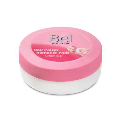 Bel Premium Nail Polish Remover Pads + Vitamin E Ασετόν για τα νύχια για γυναίκες Σετ