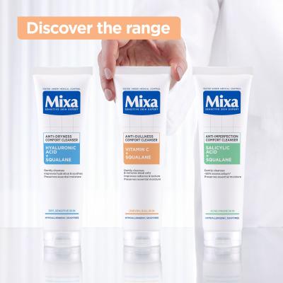 Mixa Vitamin C+ Squalane Anti-Dullness Comfort Cleanser Καθαριστικό τζελ 150 ml