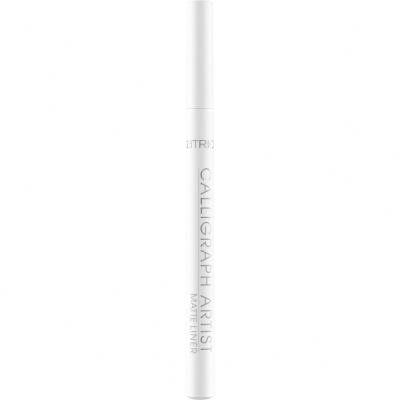 Catrice Calligraph Artist Matte Eyeliner για γυναίκες 1,1 ml Απόχρωση 070 Snow White