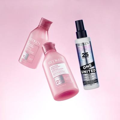 Redken Volume Injection Dream Big Σετ δώρου σαμπουάν Volume Injection 300 ml + μαλακτικό Volume Injection 300 ml + φροντίδα μαλλιών One United All-in-One Multi-Benefit Treatment 150 ml