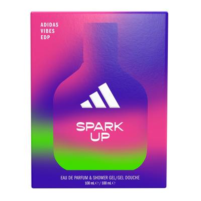 Adidas Vibes Spark Up Σετ δώρου EDP 100 ml + αφρόλουτρο 100 ml