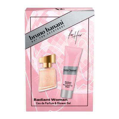 Bruno Banani Radiant Woman Σετ δώρου EDP 30 ml + αφρόλουτρο 50 ml