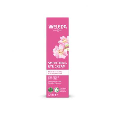 Weleda Wild Rose &amp; White Tea Smoothing Eye Cream Κρέμα ματιών για γυναίκες 12 ml