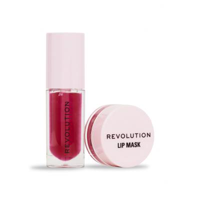 Makeup Revolution London Cherry Lip Care Set Σετ δώρου Λάδι χειλιών Glaze Lip Oil + Μάσκα χειλιών 4 g Lip Mask 4 g Cherry