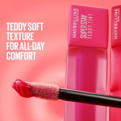 Maybelline Super Stay Teddy Tint Κραγιόν για γυναίκες 5 ml Απόχρωση 30 Coquettish