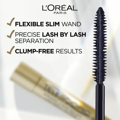 L&#039;Oréal Paris Telescopic Μάσκαρα για γυναίκες 8 ml Απόχρωση Black