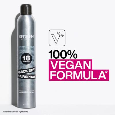 Redken Quick Dry 18 Λακ μαλλιών για γυναίκες 400 ml