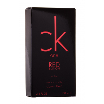 Calvin Klein CK One Red Edition For Him Eau de Toilette για άνδρες 100 ml