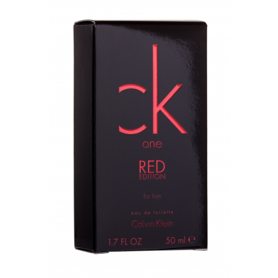 Calvin Klein CK One Red Edition For Him Eau de Toilette για άνδρες 50 ml