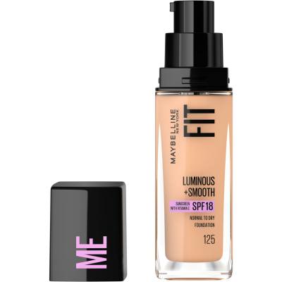 Maybelline Fit Me! SPF18 Make up για γυναίκες 30 ml Απόχρωση 125 Nude Beige