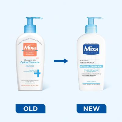 Mixa Optimal Tolerance Soothing Cleansing Milk Γαλάκτωμα για γυναίκες 200 ml