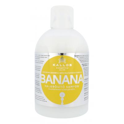 Kallos Cosmetics Banana Σαμπουάν για γυναίκες 1000 ml