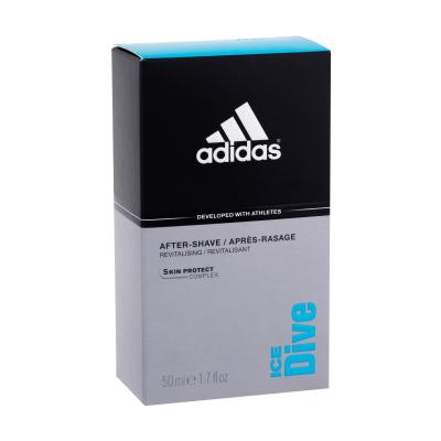 Adidas Ice Dive Aftershave για άνδρες 100 ml ελλατωματική συσκευασία