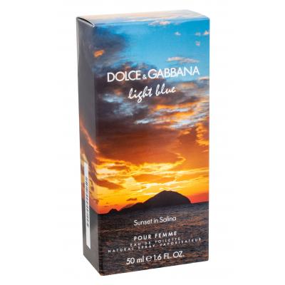 Dolce&amp;Gabbana Light Blue Sunset in Salina Eau de Toilette για γυναίκες 50 ml