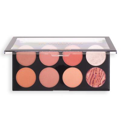 Makeup Revolution London Blush Palette Ρουζ για γυναίκες 12,8 gr Απόχρωση Hot Spice