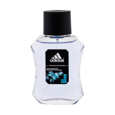 Adidas Ice Dive Eau de Toilette για άνδρες 50 ml ελλατωματική συσκευασία