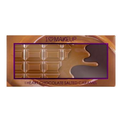 I Heart Revolution Chocolate Eyeshadow Palette Σκιές ματιών για γυναίκες 22 gr Απόχρωση Caramel