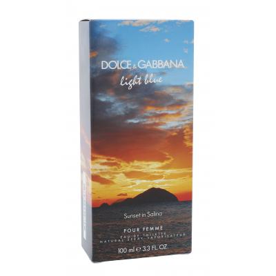 Dolce&amp;Gabbana Light Blue Sunset in Salina Eau de Toilette για γυναίκες 100 ml