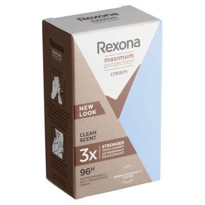 Rexona Maximum Protection Clean Scent Αντιιδρωτικό για γυναίκες 45 ml