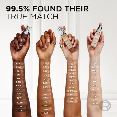 L&#039;Oréal Paris True Match Super-Blendable Foundation Make up για γυναίκες 30 ml Απόχρωση 3.N