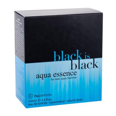 Nuparfums Black is Black Aqua Essence Eau de Toilette για άνδρες 100 ml