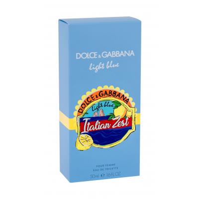 Dolce&amp;Gabbana Light Blue Italian Zest Eau de Toilette για γυναίκες 50 ml