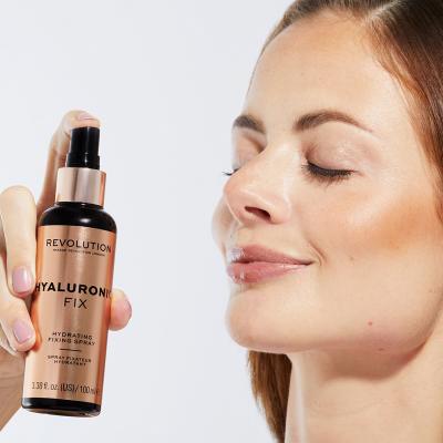 Makeup Revolution London Hyaluronic Fix Σπρέι σταθεροποίησης μαγικιάζ για γυναίκες 100 ml