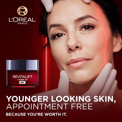 L&#039;Oréal Paris Revitalift Laser X3 Day Cream Κρέμα προσώπου ημέρας για γυναίκες 50 ml