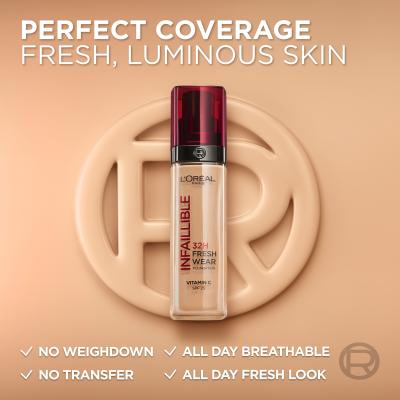 L&#039;Oréal Paris Infaillible 32H Fresh Wear SPF25 Make up για γυναίκες 30 ml Απόχρωση 140