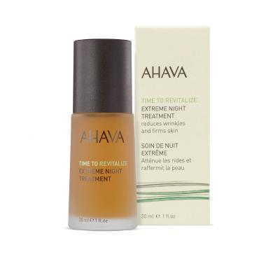 AHAVA Time To Revitalize Extreme Night Treatment Ορός προσώπου για γυναίκες 30 ml