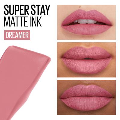 Maybelline Superstay Matte Ink Liquid Κραγιόν για γυναίκες 5 ml Απόχρωση 10 Dreamer