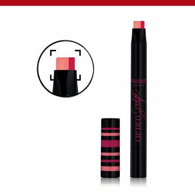 BOURJOIS Paris Lip Duo Sculpt Κραγιόν για γυναίκες 0,5 gr Απόχρωση 03 Grenade-In