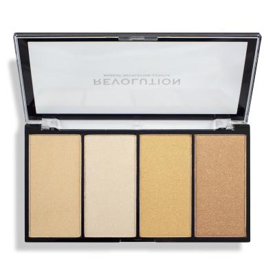 Makeup Revolution London Re-loaded Palette Highlighter για γυναίκες 20 gr Απόχρωση Lustre Lights Warm