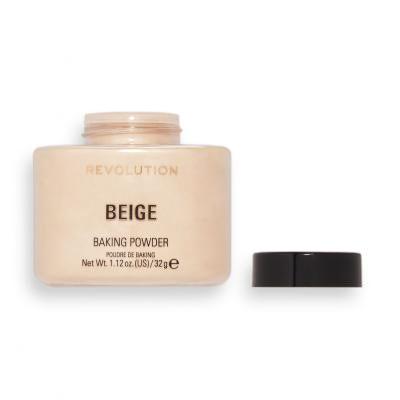 Makeup Revolution London Baking Powder Πούδρα για γυναίκες 32 gr Απόχρωση Beige