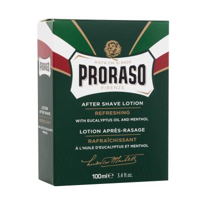 PRORASO Green After Shave Lotion Aftershave για άνδρες 100 ml